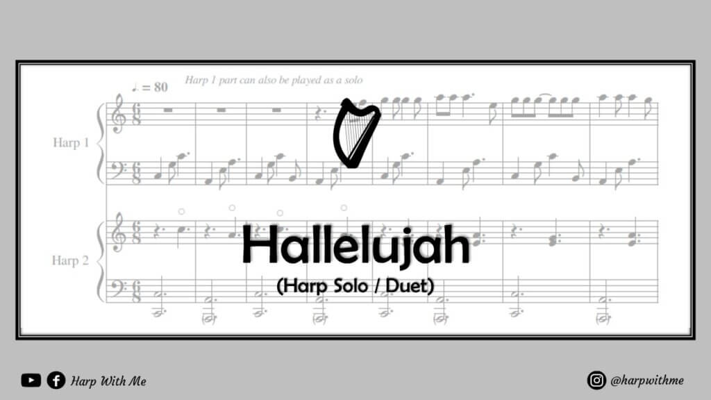 hallelujah harp solo duet