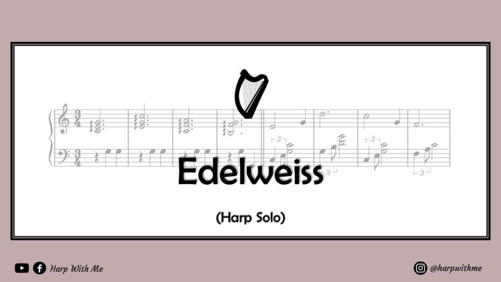 edelweiss harp solo wedding