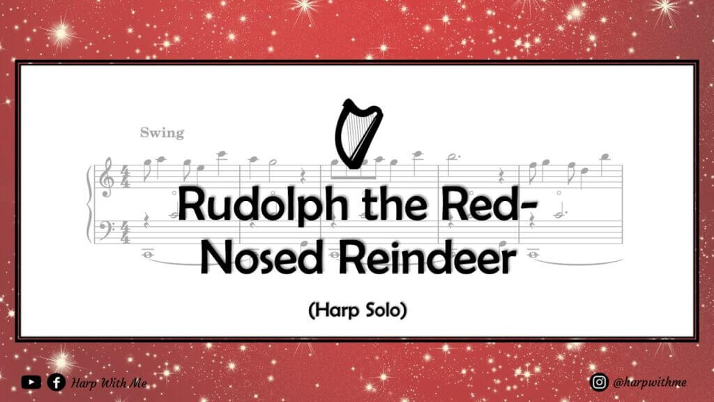 rudolph the red nosed reindeer harp